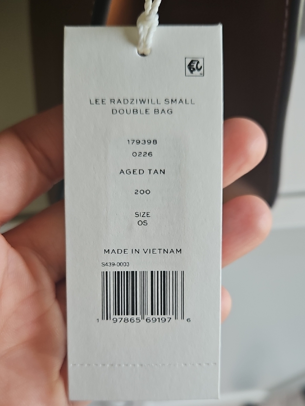 Small Lee Radziwill Double Bag. Aged Tan. Tory Burch. - Picture 4 of 13